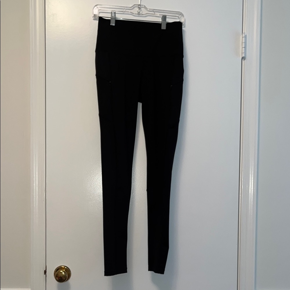 Level Up Women’s Black High-Waisted Leggings